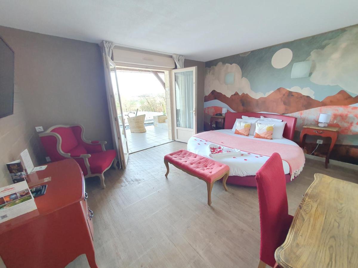 Le Belvedere Hotel Et Bien Etre Lauzerte Dış mekan fotoğraf